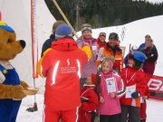 Prize Giving at the ski school